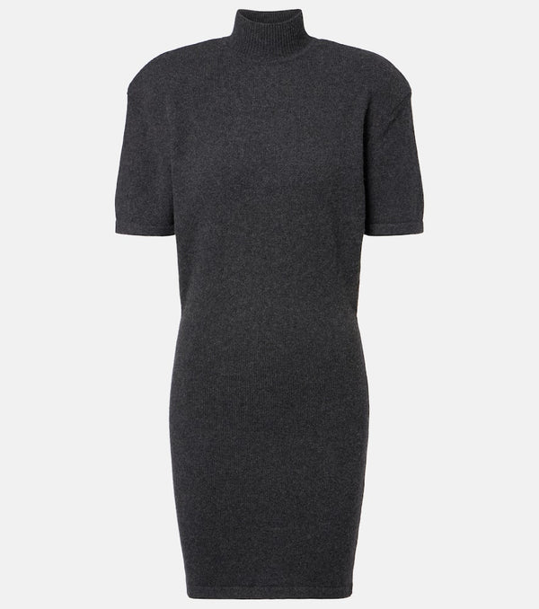 Jacquemus Knitted wool and cashmere minidress