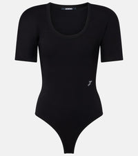 Jacquemus Embroidered cotton bodysuit
