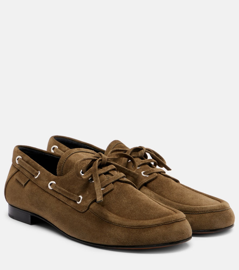 Proenza Schouler Deck suede loafers