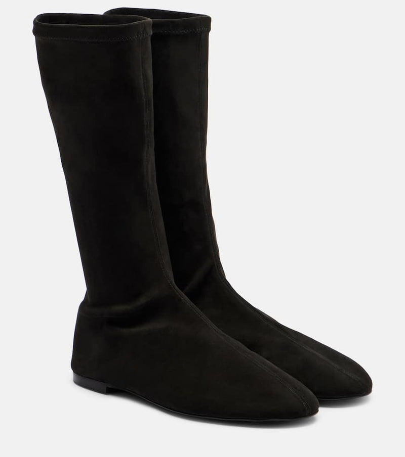 Proenza Schouler Tee suede sock boots