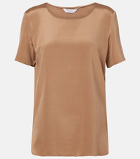 Max Mara Aris silk-blend T-shirt