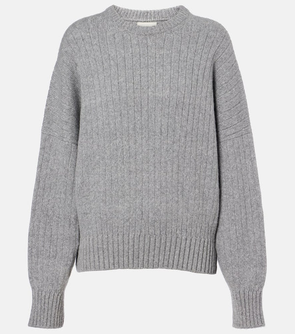 Khaite Lennox ribbed-knit cashmere sweater