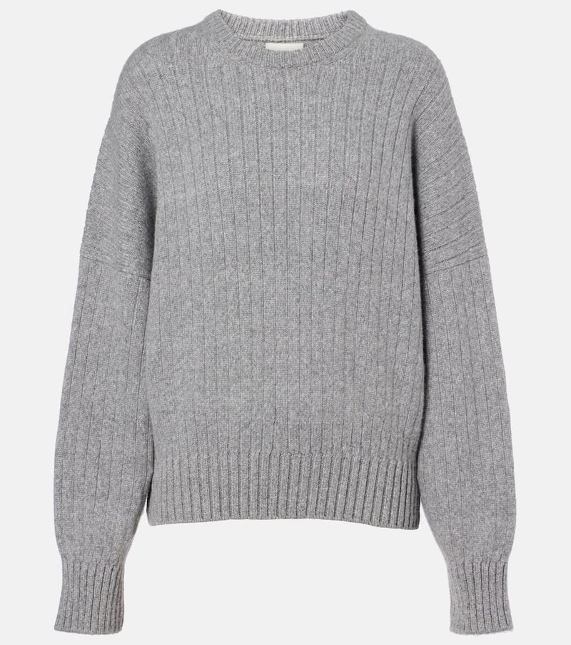 Khaite Lennox ribbed-knit cashmere sweater