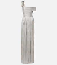 Maria Lucia Hohan Serene asymmetric silk muslin gown