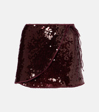 Oseree Marylin sequined miniskirt