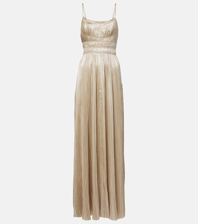 Ulla Johnson Reine plisse satin gown
