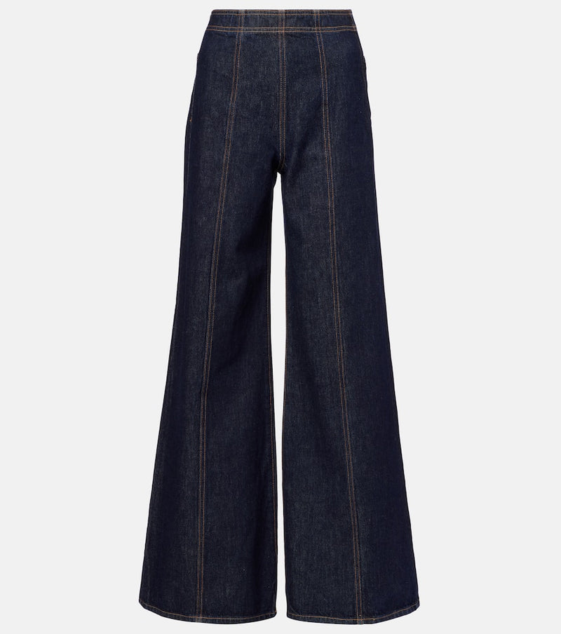 Ulla Johnson Bianca high-rise wide-leg jeans