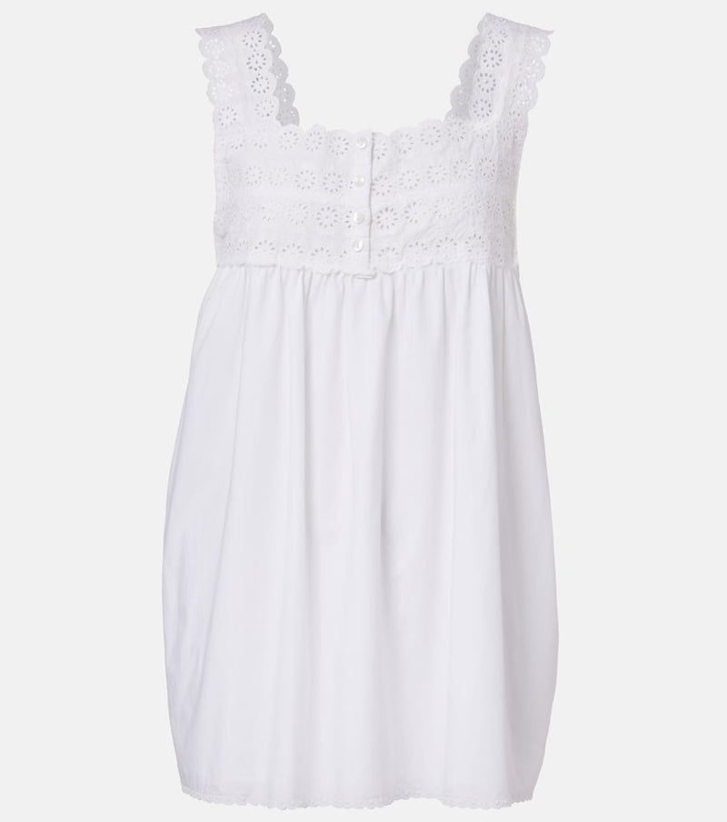 Posse Ezra broderie anglaise cotton top