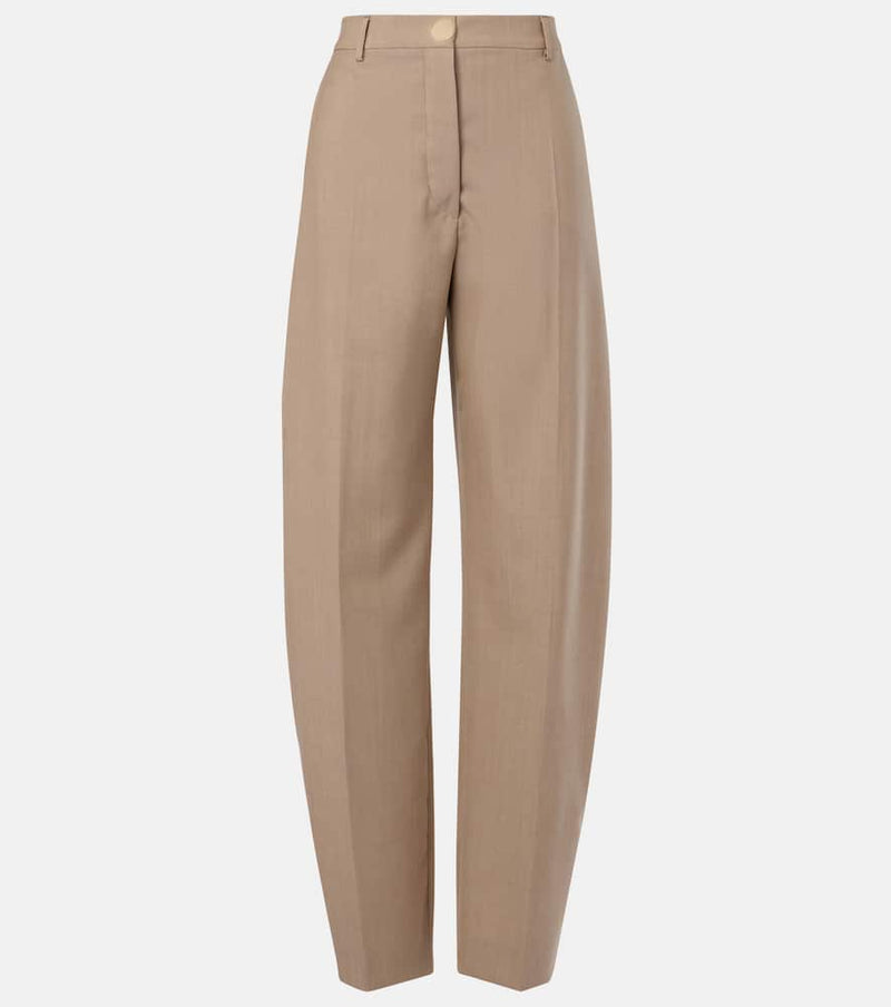 Sportmax Salvo virgin wool wide-leg pants