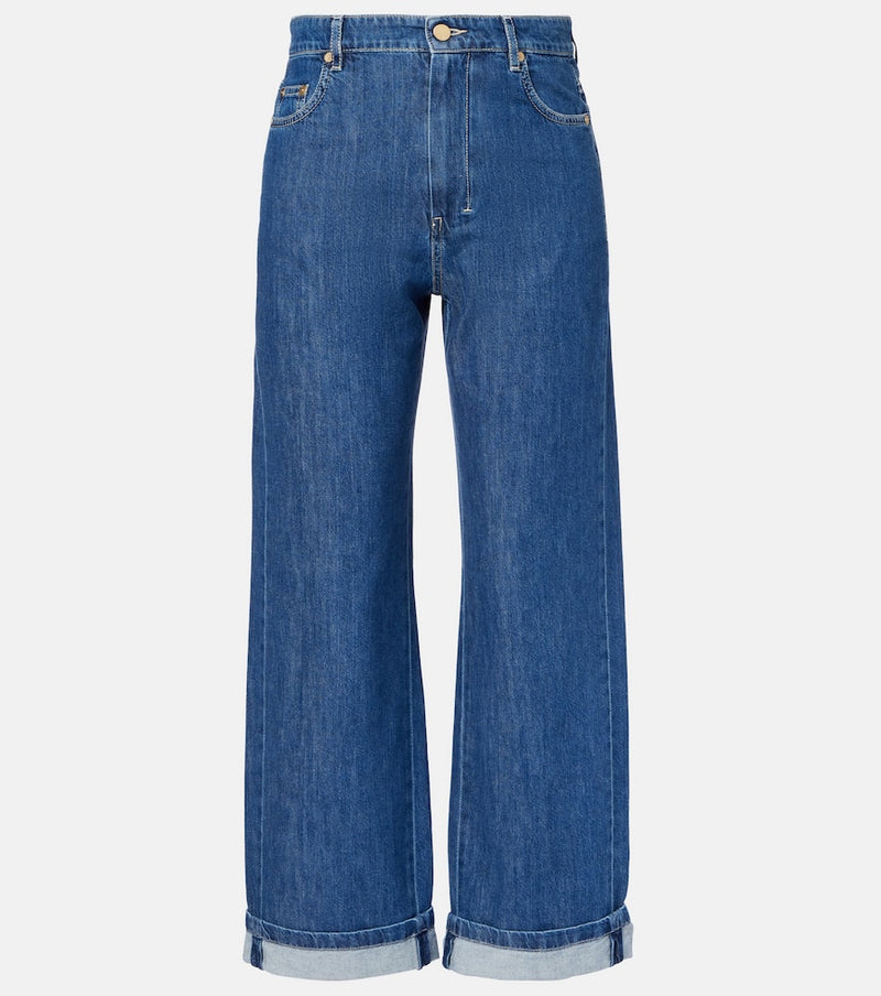 S Max Mara Eles mid-rise wide-leg jeans