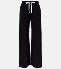 S Max Mara Potenza cotton-blend fleece sweatpants