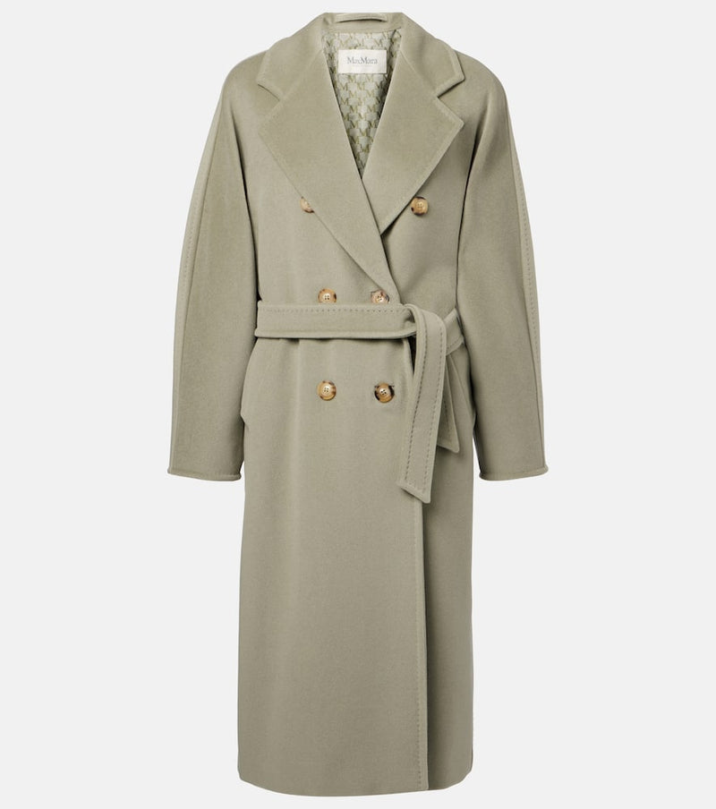 Max Mara Madame belted wool and cashmere coat