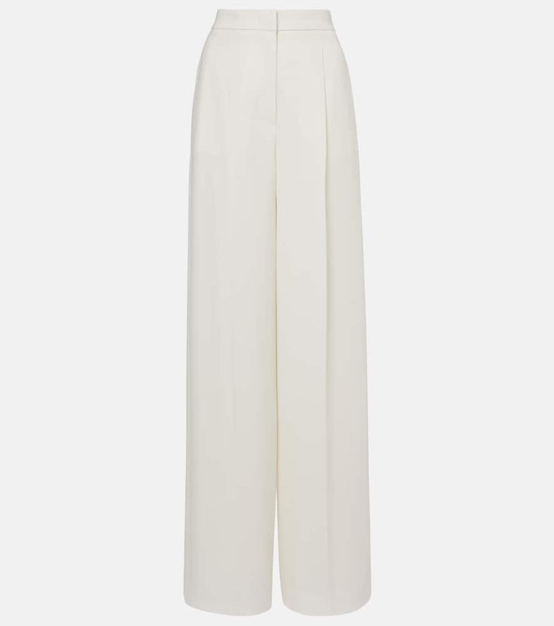 Max Mara Manetta high-rise cady wide-leg pants