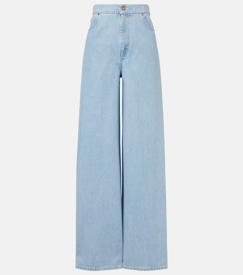 Max Mara Affari high-rise wide-leg jeans