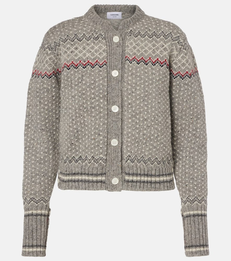 Thom Browne Wool and mohair cardigan