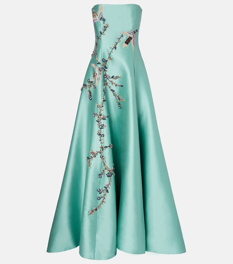 Costarellos Mavia embellished gown
