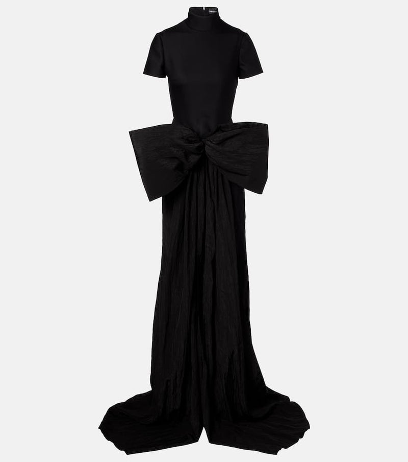 David Koma Bow-detail gown