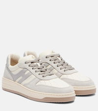 Hogan H630 leather and suede sneakers