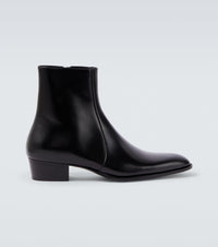 Saint Laurent Roman leather ankle boots