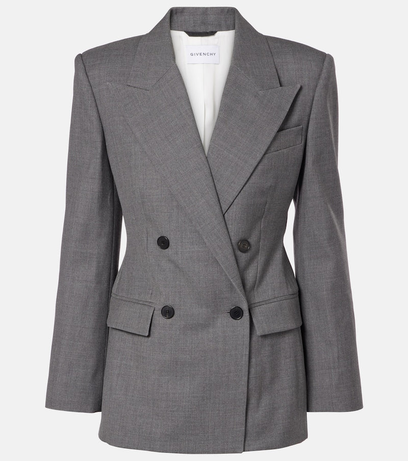 Givenchy Double-breasted wool blazer
