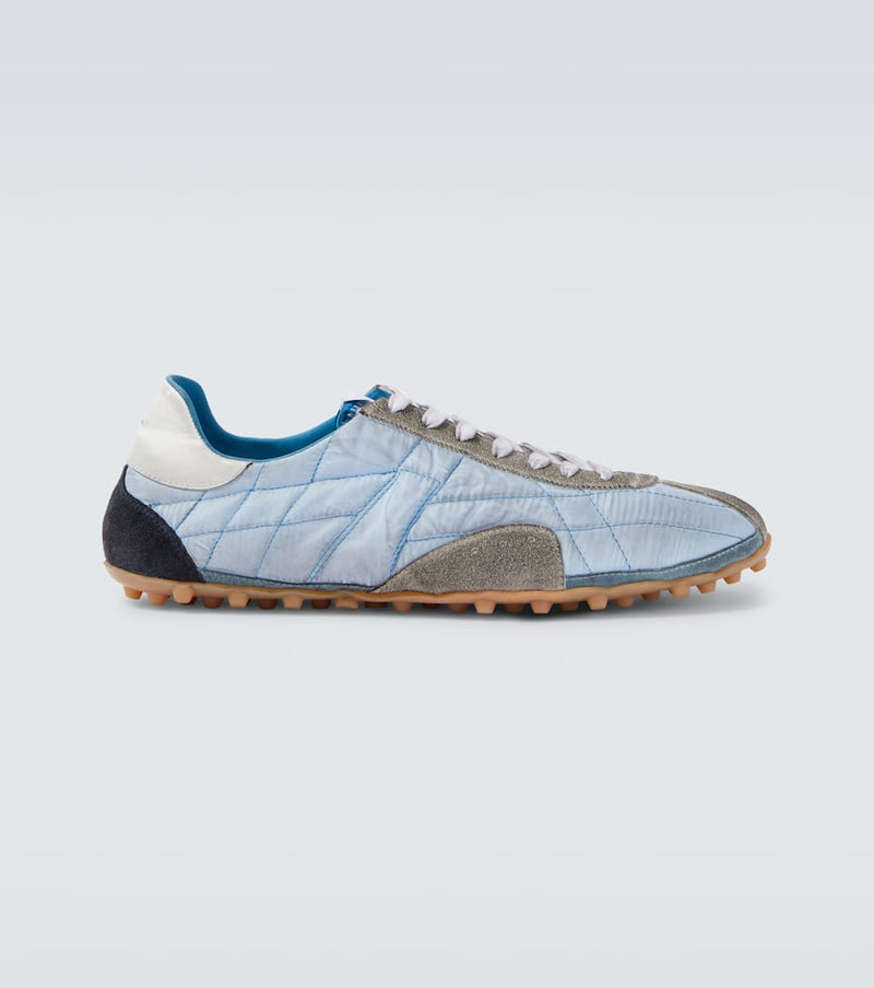 Maison Margiela Sprinters suede-trimmed sneakers