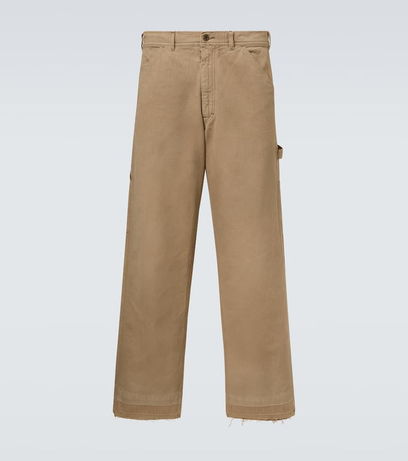 Maison Margiela Mid-rise wide-leg jeans