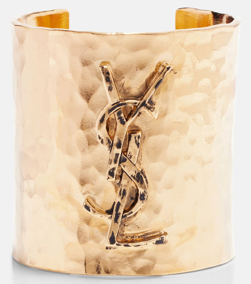 Saint Laurent Cassandre cuff bracelet