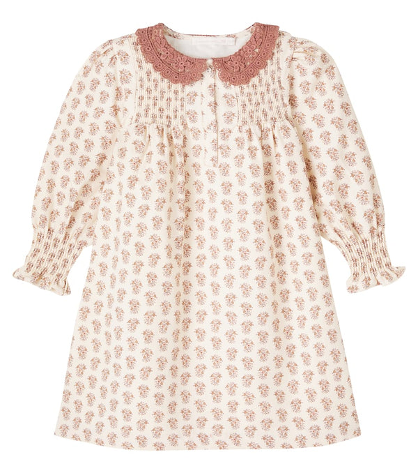 C'era Una Volta Loredana floral cotton dress