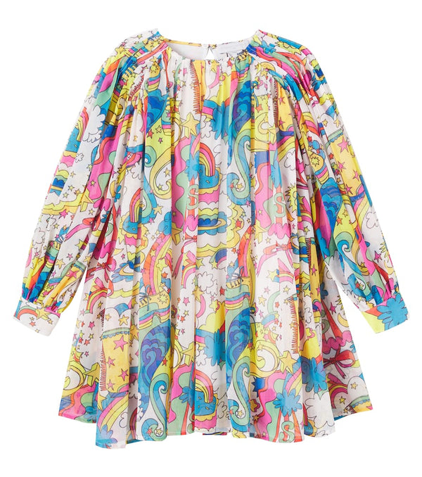 Stella McCartney Kids Printed georgette dress