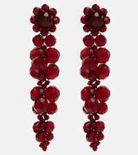 Simone Rocha Drip crystal-embellished drop earrings