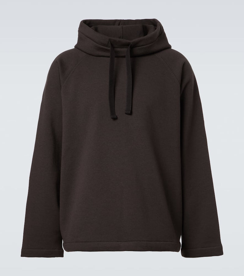 Lemaire Wool and cotton hoodie