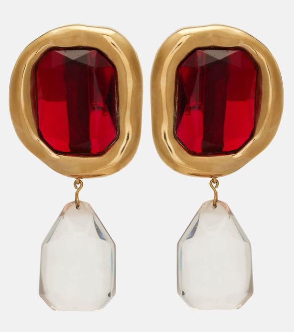 Givenchy Embellished drop earrings