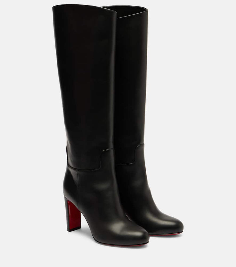 Christian Louboutin Leather knee-high boots