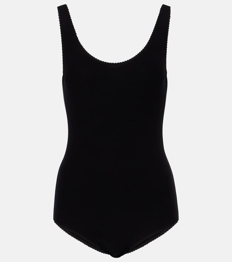 Magda Butrym Scalloped open-back bodysuit