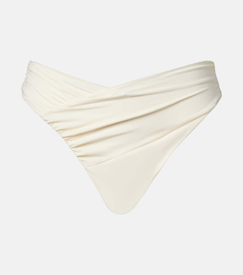 Magda Butrym Ruched bikini bottoms