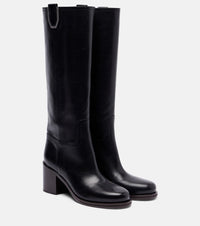 Brunello Cucinelli Leather knee-high boots