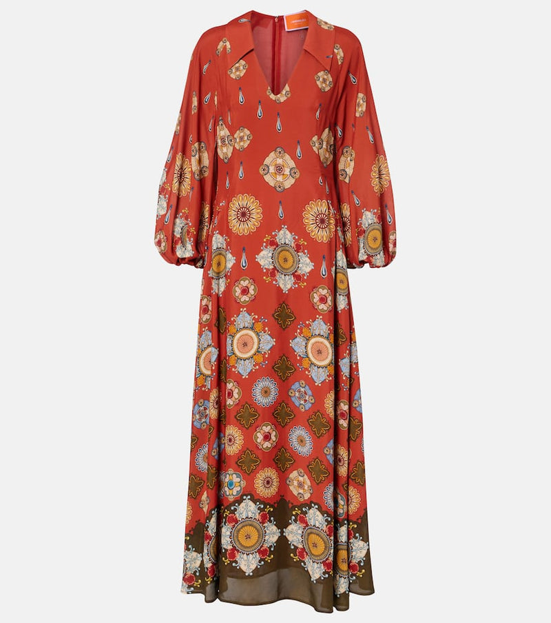 La DoubleJ Diva printed maxi dress