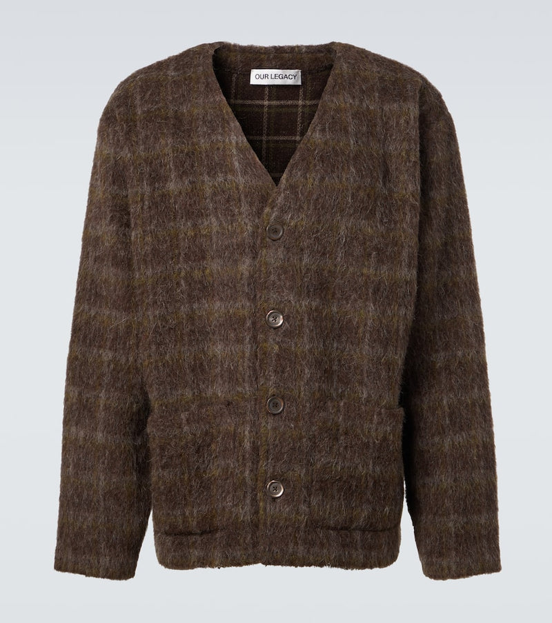 Our Legacy Checked cardigan