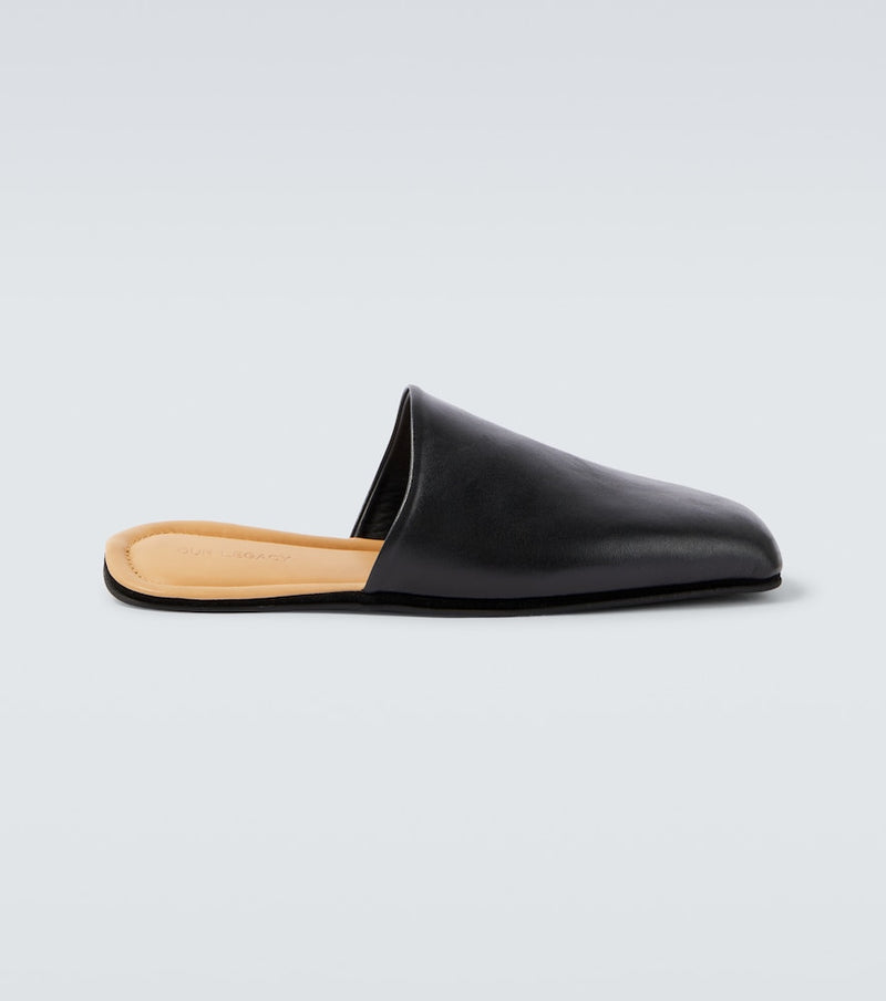 Our Legacy Cigarr leather mules