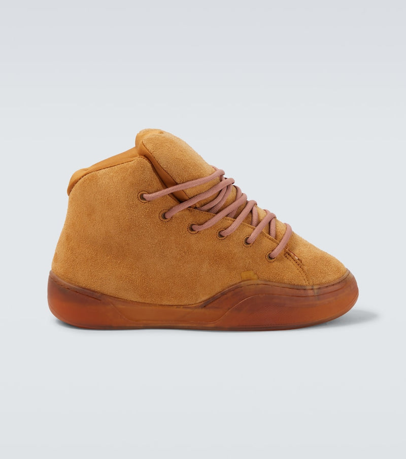 ERL Vamp suede high-top sneakers