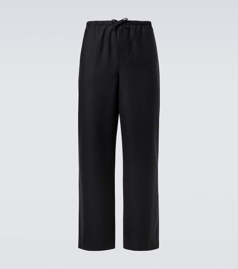 The Row Xon virgin wool wide-leg pants