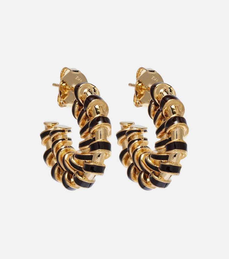 Zimmermann Loop gold-plated hoop earrings