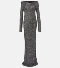 Stella McCartney Knitted sequined gown