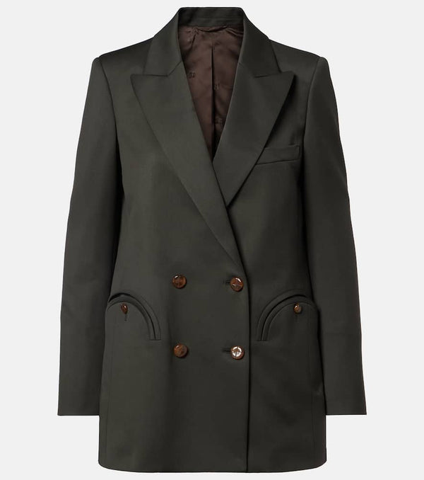 Blaze Milano Everyday double-breasted wool and mohair blazer