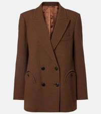 Blaze Milano Everynight double-breasted virgin wool blazer