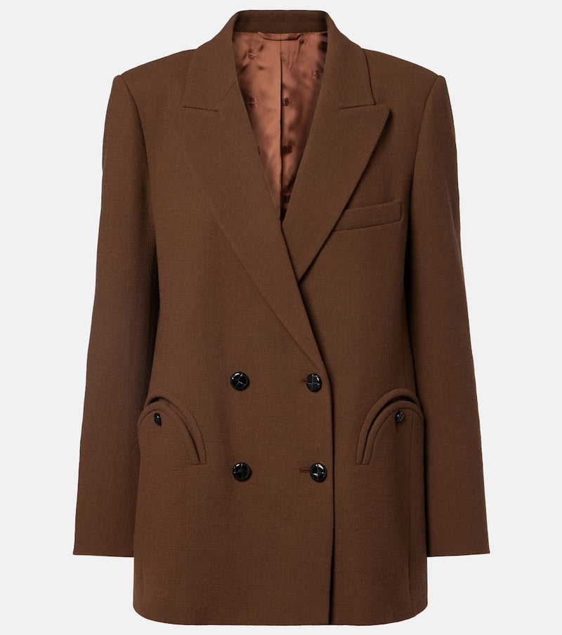 Blaze Milano Everynight double-breasted virgin wool blazer