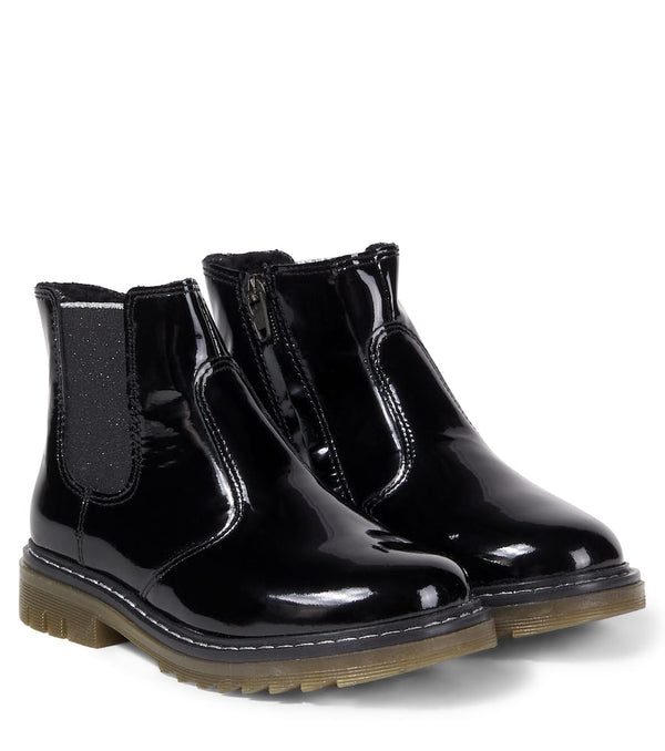 Pom d'Api Sid Jodzip patent leather Chelsea boots
