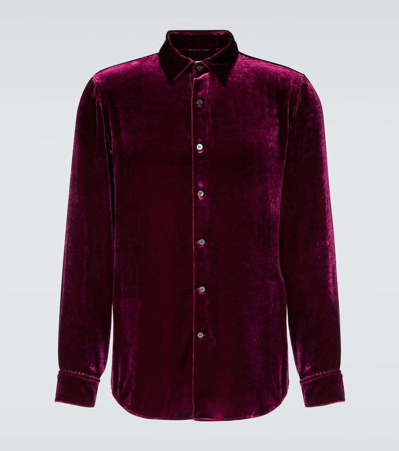 Dries Van Noten Velvet shirt