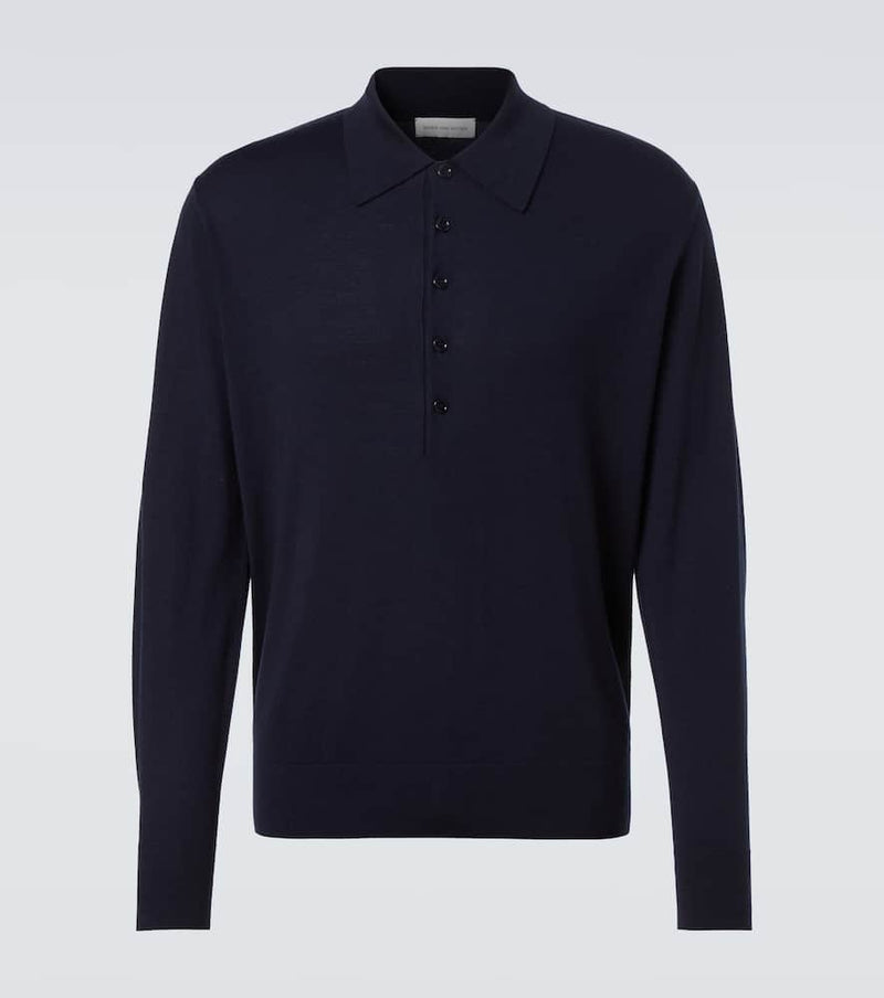 Dries Van Noten Wool polo sweater