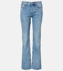 Saint Laurent Mid-rise bootcut jeans
